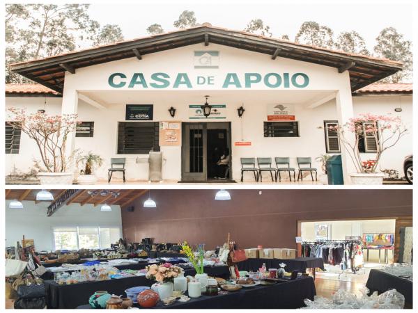 Começou o Bazar de Natal da Vida Casa de Apoio Granja Viana 