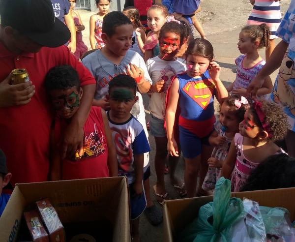 2ª  festa do dia das crianças no bairro do Apache foi um sucesso