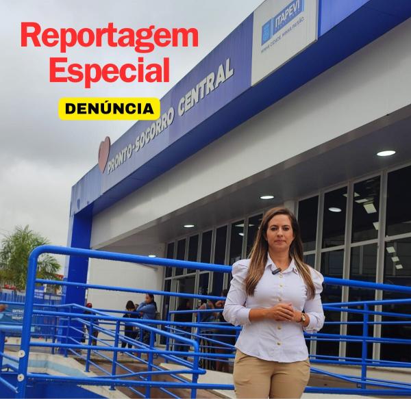 Camila Godoi visita Pronto Socorro Central e Infantil após receber denúncias