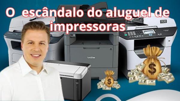 Prefeito Igor Soares faz contrato de quase R$ 6 milhões com aluguel de impressoras