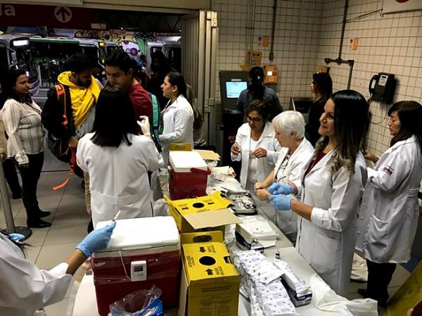 Barueri atinge todas as metas de vacinação na ofensiva contra o sarampo 