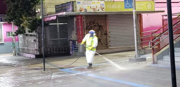 Prefeitura de Barueri higieniza terminais e outros pontos da cidade