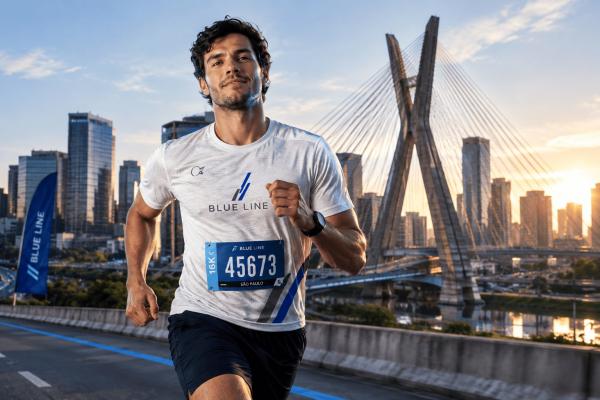 Blue Line, A Corrida que Transforma, Metas em Conquistas, Ponte Estaiada, Parque do Povo, esportes, saúde