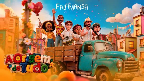 Falamansa espalha amor e colore o mundo no videoclipe “A Origem de Tudo”