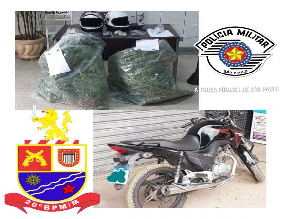 Polícia Militar prende quatro indivíduos por tráfico de drogas e roubo em Pirapora do Bom Jesus