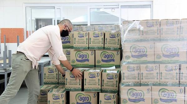 Famílias de alunos da rede voltam a receber os itens da merenda