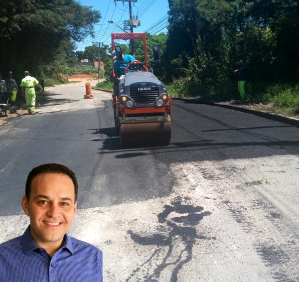 Governo Rogério Franco realiza pavimentação e manutenção viária são executadas em diversos pontos de Cotia