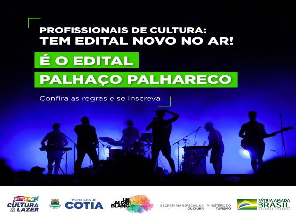 Prorrogado o prazo de inscrição ao Edital de Premiação ‘Palhaço Palhareco’