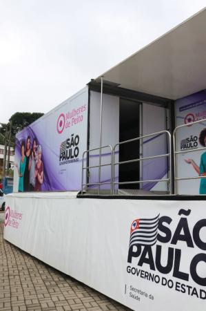 Prevenção ao câncer de mama: Carreta da Mamografia começa a realizar atendimentos em Jandira