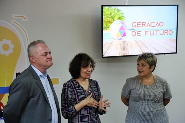 Prefeito Josué Ramos prestigia lançamento do projeto Geração de Futuro