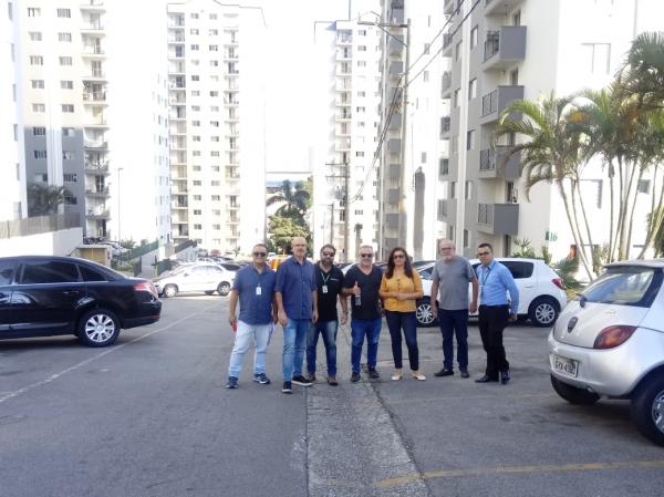Osasco: Residencial Parque Eldorado  recebe visita de técnicos para instalação de coleta seletiva no local
