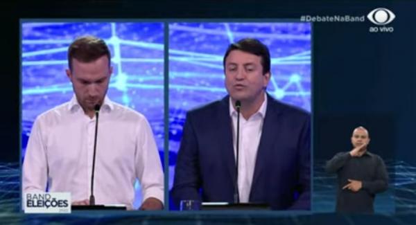 No debate para o governo do estado realizado na Band Elvis Cezar teve o pior desempenho de todos os participantes 