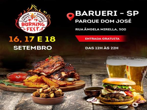 Burning Fest – Batalha de Assadores chega em Barueri no Parque Dom José