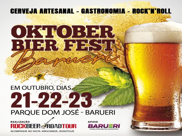  “Oktober Bier Fest Barueri” acontecerá no Parque Municipal Dom José 