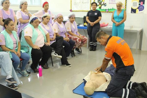 Curso de primeiros socorros da Defesa Civil já chegou a 680 servidores este ano