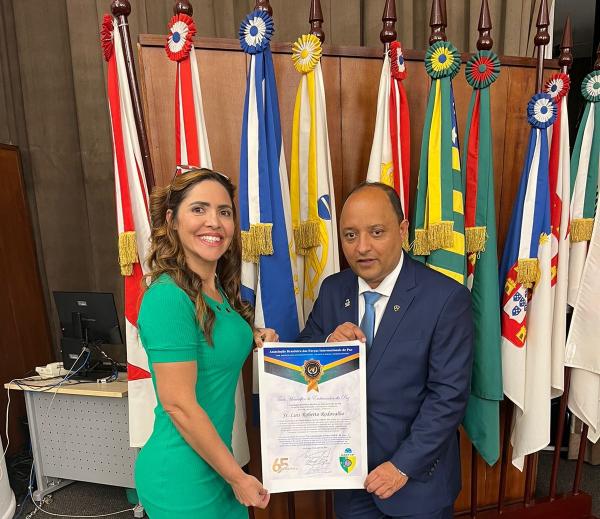 Membro da Igreja Adventista do Sétimo Dia, Professor Beto Rodovalho recebe título honorífico de Embaixador da Paz, pela ABFIP