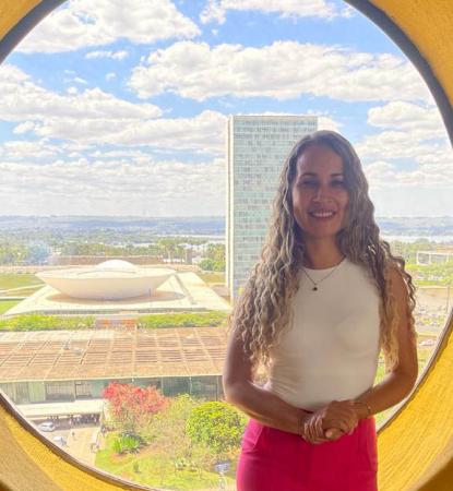 Em Brasília, Rosângela Santos viabiliza conquistas  para a população de Embu das Artes